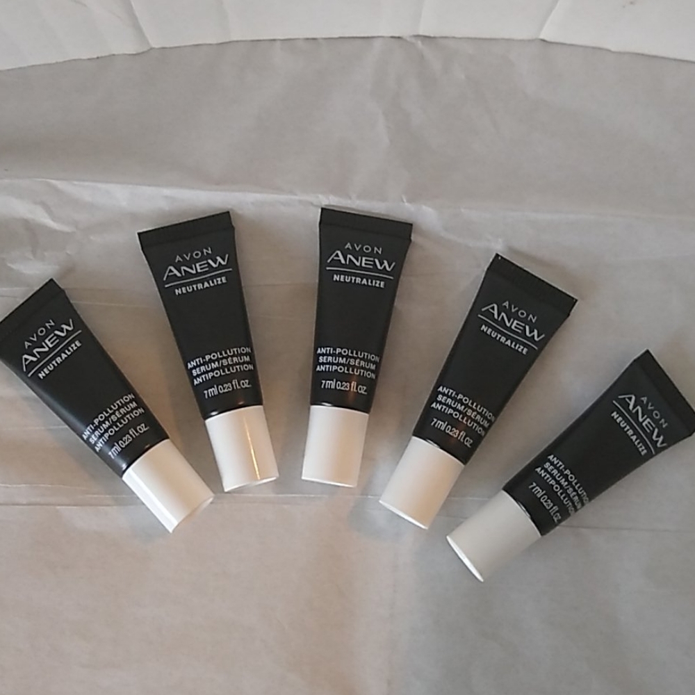 Avon ANEW Neutralizer.  Five .23 fl. oz. Tubes